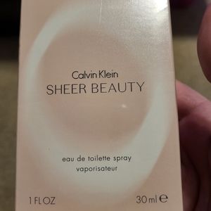 New Calvin Klein Sheer Beauty